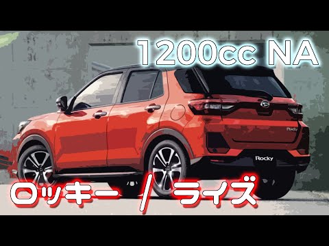 【スムーズな走り】1200cc NA ロッキー（ライズ）フル加速＆エンジン始動！ | 人気コンパクトSUVの実力　巡航回転数　 DAIHATSU  ロッキー　TOYOTA ライズ