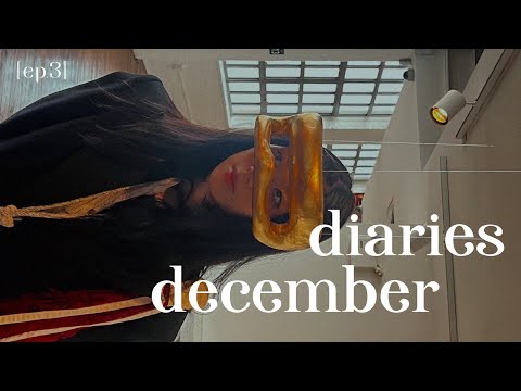 drawing tattoo flashes & grwm for another museum day! 🍓 | vlogmas ep 3