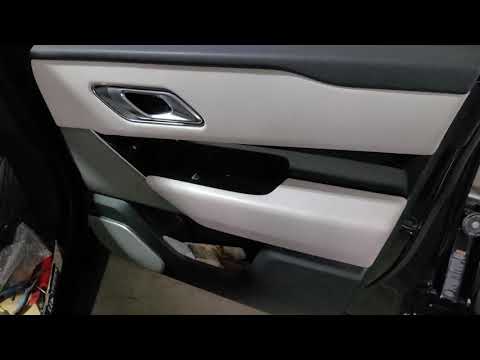 2020 Range Rover Velar RDynamic Door Panel Removal.