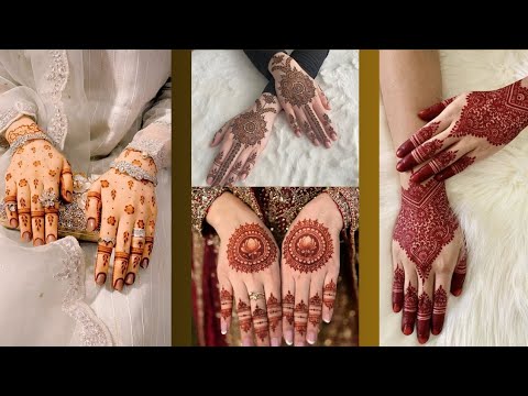 Amazing and trendy mehndi designs |Mehndi design for backhand