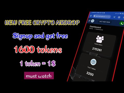 🔴New free crypto airdrop 2023 | Signup bonus 1600 token  | Exchange Airdrop | Make money Online 2023