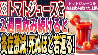 【なぜ誰も飲まない!?】「トマトジュースを毎日飲み続けると体に起こる変化トップ５」を世界一わかりやすく要約してみた【本要約】