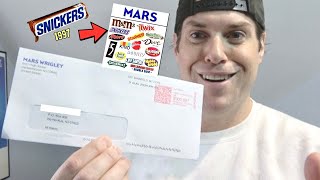 UPDATE: MARS CANDY INC Sent Me A Letter After Consuming A 27 Year Old (Expired) SNICKERS Bar