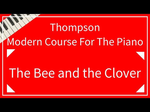 【Thompson】The Bee and the Clover Adam Geibel｜みつばちとクローバー アダム・ガイベル