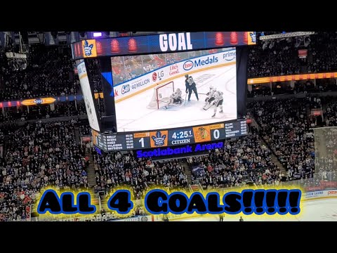 ALL 4 LEAFS GOALS LIVE!!!! Vs Blackhawks 12.2.2024 NEXT GEN GAME