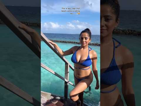 Kate Sharma Calling You to Beach 😍😍😍 #kate #shortvideo #shorts #youtubeshorts