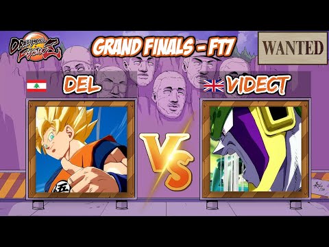 THE BIG CHALLENGE! Videct vs Del FT7 - WANTED DBFZ GRAND FINALS