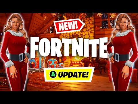 FORTNITE *WINTERFEST 2024* UPDATE! NEW SNOW MAP, LIVE EVENT, LEAKED SKINS & MORE!