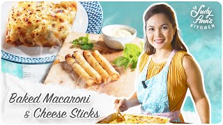 Baked Macaroni and Cheese Sticks | Judy Ann's Kitchen