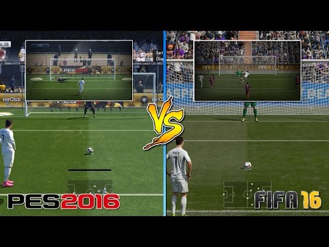 FIFA 16 vs PES 16 Penalty Kicks