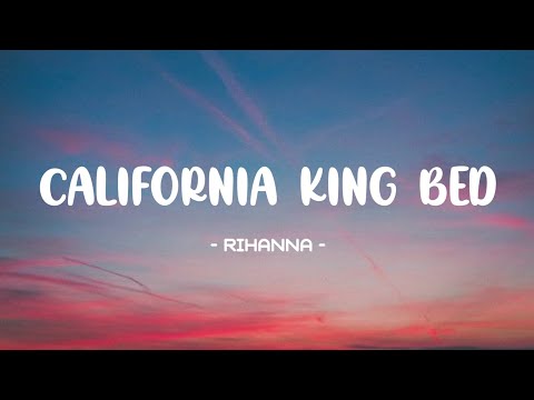 Rihanna - California King Bed Lyrics 🎵 (Sped Up) (Tiktok Song) | In this California king bed