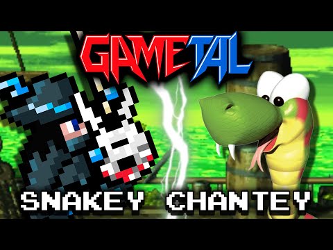 Snakey Chantey [Rattle Battle] (Donkey Kong Country 2: Diddy's Kong Quest) - GaMetal Remix