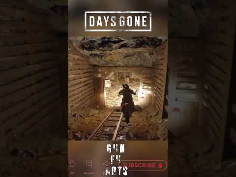 Riding Bike, Shooting Zombies, IN A TUNNEL?! 😧  #daysgone