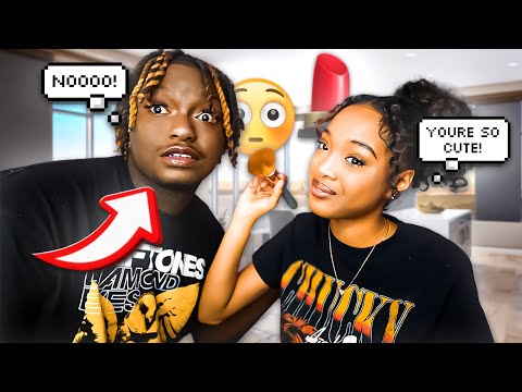 I DID MY CRUSH'S MAKEUP💄.. (WENT TERRIBLE..)