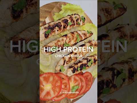 High Protein Chicken Kebab #highprotein #weightloss #weightlossjourney #shortsfeed #shortsvideo