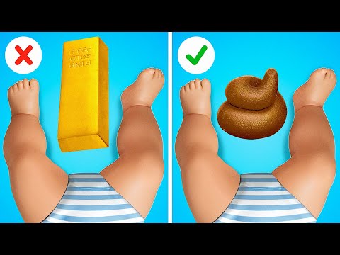 Rich Mom vs Broke Mom || Amazing Hacks Vs Cool Gadgets! Funny Situations by Rocketmons!