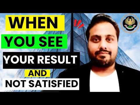 |CA Finalist When You See Your ICAI CA Final Result & You Are Not Satisfied| ICAI Graded System|