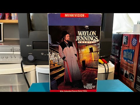 ULTRA RARE CLOSING To “Waylon Jennings: America” 1986 VHS!!!