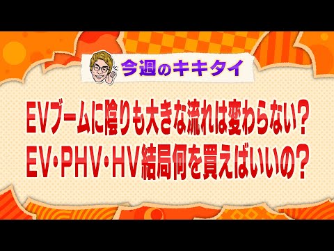 【田村淳の訊きたい放題！】EVブームに陰りも大きな流れは変わらない？EV・PHV・HV結局何を買えばいいの？（2024年6月1日放送「今週のキキタイ！」）