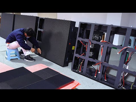 Behind the Panels: LED Display Mass Production Unveiled