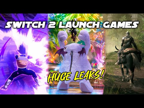 Switch 2 Launch Games HUGE LEAK! Capcom, Square Enix, and More!