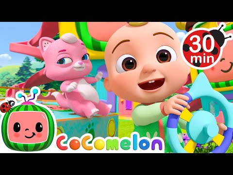 JJ's Awesome Animal Car + MORE CoComelon JJ's Animal Time | Kids Songs | Animal Songs for Babies