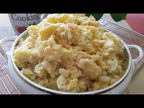 HOW TO MAKE THE CLASSIC POTATO AND EGG SALAD II EASY RECIPE