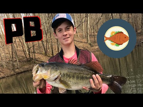 Catching my PERSONAL BEST BASS + Crappie Catch N' Cook!!