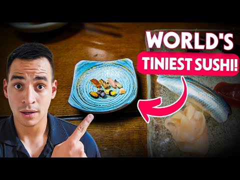 Tokyo's TINIEST SECRET! The World's TINIEST Sushi Is Found HERE In TOKYO!