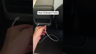 How To Break A Tesla #tesla #howto