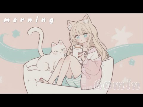 【かわいいフリーBGM】morning * 1時間【 配信用 / 作業用】