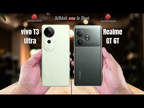 Vivo T3 Ultra vs Realme GT 6T  Full comparison ⚡Which one is Best