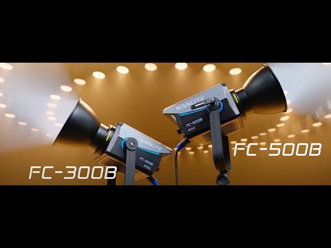 NANLITE FC-300B & FC-500B Huge amount of light in a compact fixture body.