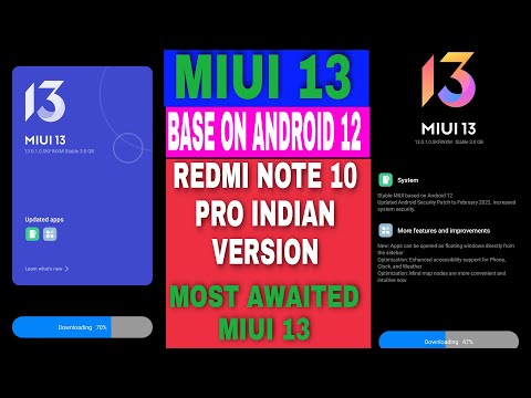 MIUI 13 Base on android 12 Arrive On Redmi Note 10 Pro Indian Version #shorts #techadda #miui13