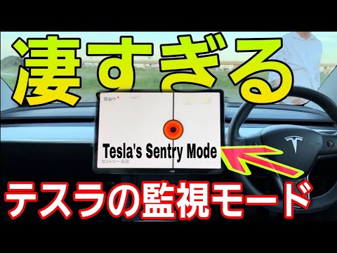 テスラの監視モードが凄すぎる！セントリーモードの機能と使い方 | Teslaの生態