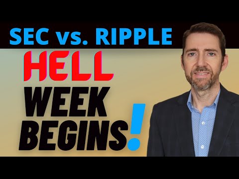 Attorney Hogan is BACK as the SEC v. Ripple Case Enters HELL WEEK! And Gensler Ignores Twitter Q's.