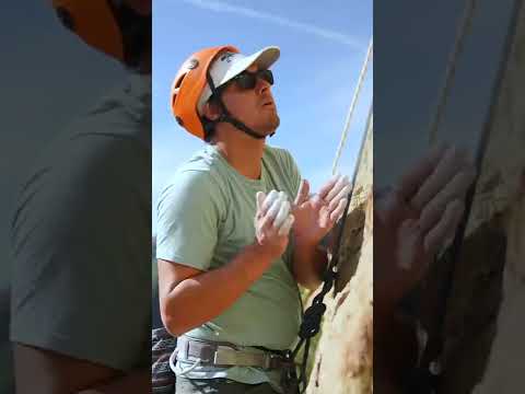 Rockclimbing Santa Barbara #shorts #fullsend #rockclimbing #california