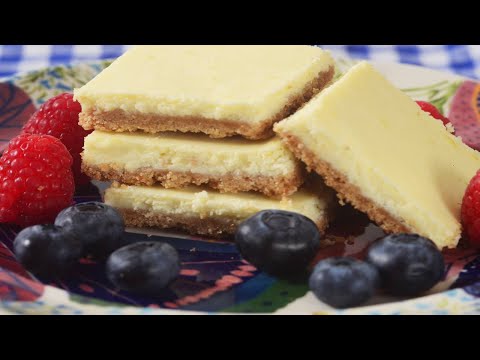 Cheesecake Squares Recipe Demonstration - Joyofbaking.com