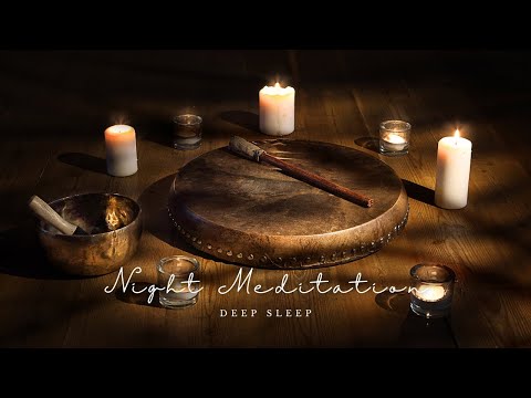 ♫ 乾淨無廣告 ♫ 睡前缽音冥想 ~放下焦慮一覺到天亮  Night Meditation Tibetan Healing Bowls Relieve Stress & Anxiety