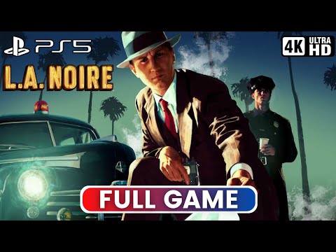 L.A. NOIRE | Full Game - 5 Stars (PS5 Gameplay 4K UHD)