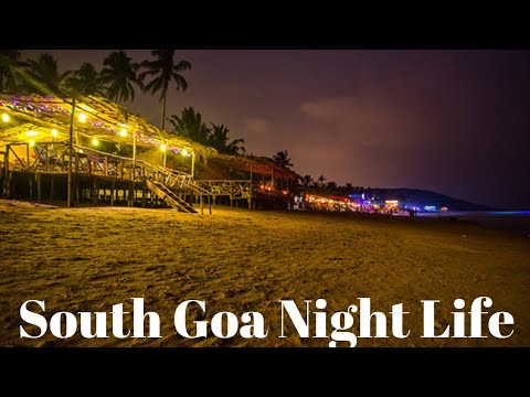 South Goa night life | Goa Vlog | Places to Visit in Goa | Colva beach | Jatt Prabhjot| sunset beach