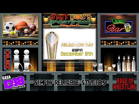 Simply Reliable Studios Presents: College Football Playoffs Selection Day