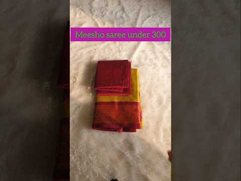 Just for 290 Rs 😱😱😱|Meesho saree #shorts #meeshosaree