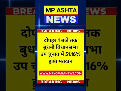 बुधनी विधानसभा उप चुनाव। #ashtanews #latestnews #election #electionnews