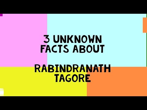 3 Unknown facts about Rabindranath Tagore | Ethical Life Media STORIES #youtubeshorts