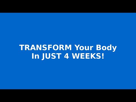 These 5 Exercises Can TRANSFORM Your Body In JUST 4 WEEKS!