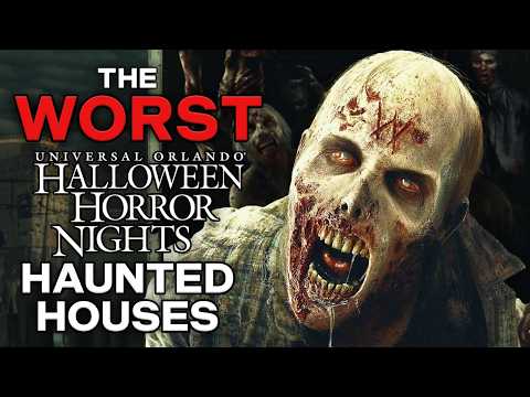 The WORST Halloween Horror Nights Haunted Houses