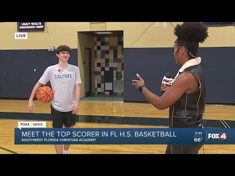 Top leading scorer in high school boys basketball in Florida