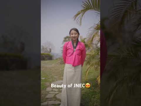 Beautiful girl of JNEC😍 #shorts #bhutanese