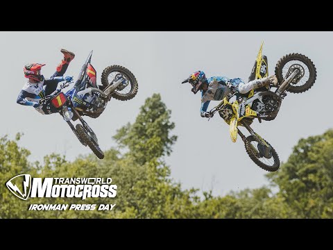 IRONMAN PRESS DAY | Huge Whips, Moto Combine, and WMX